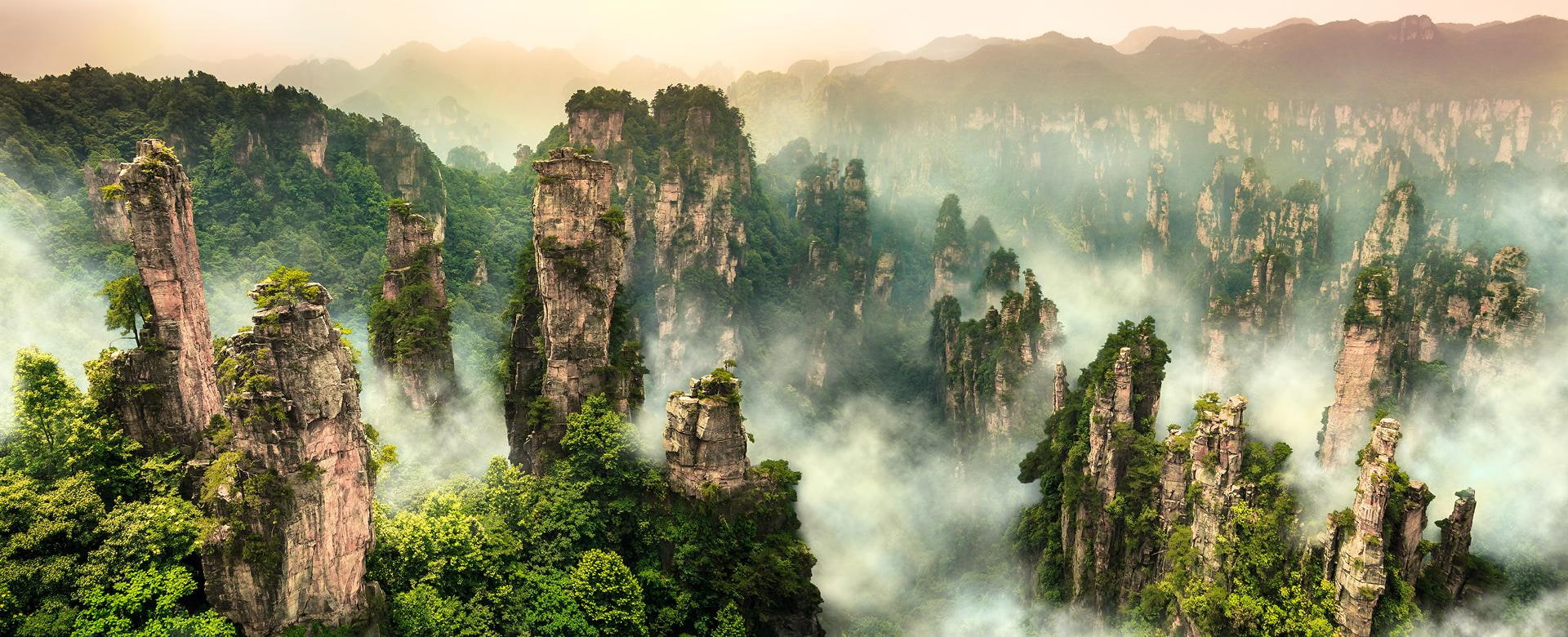 Atemberaubende Landschaft in China